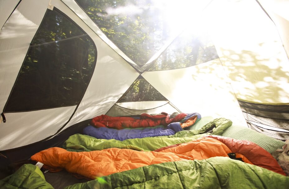People camping