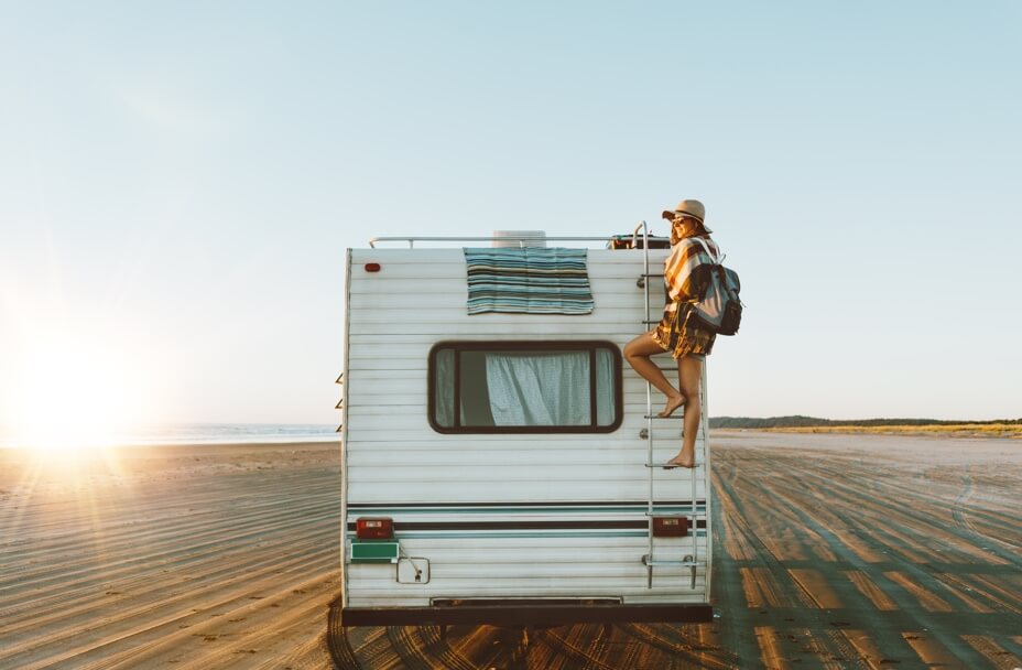 Person on RV